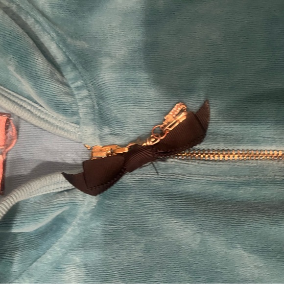 Juicy Couture y2k boutique Velour Hoodie and Joggers 2 piece L bottom XL Hoodie. - Picture 7 of 13